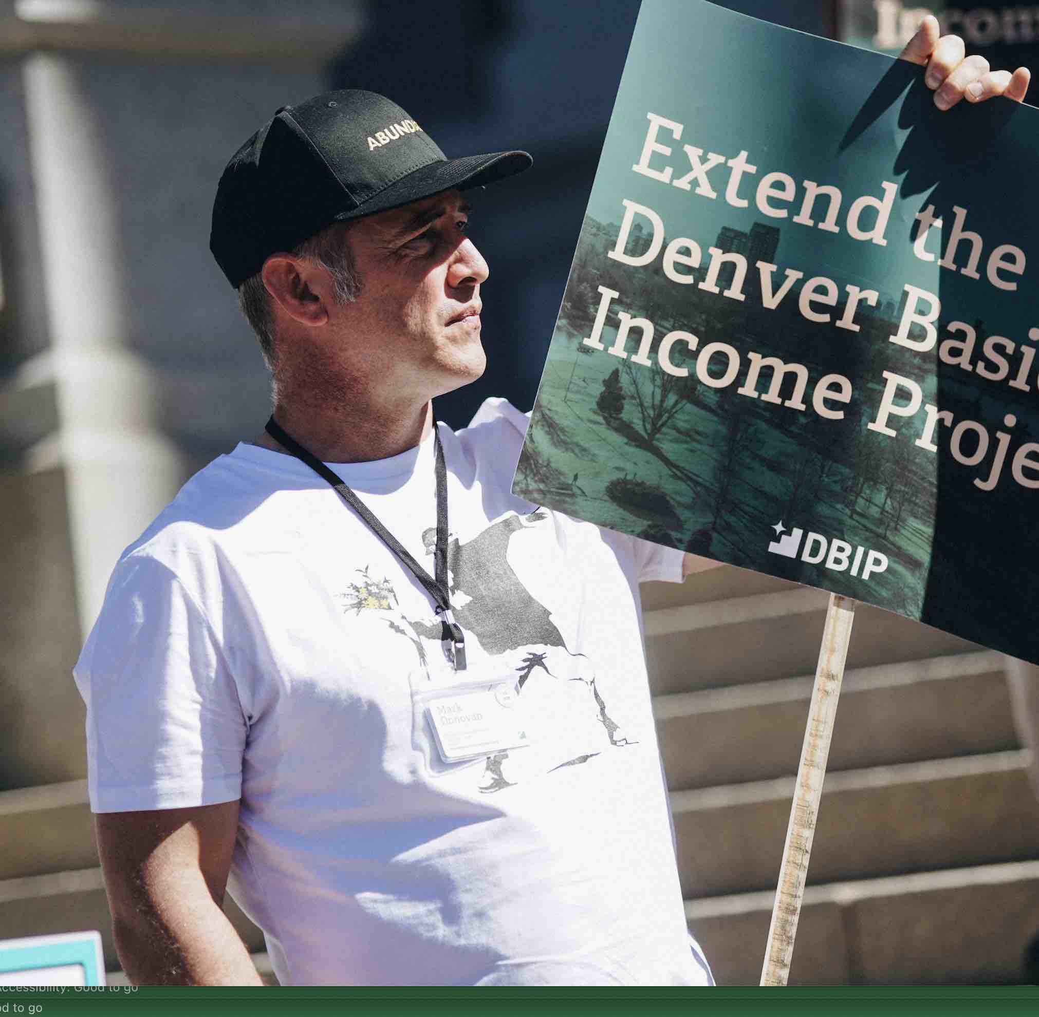 At a Denver Basic Income Project gathering